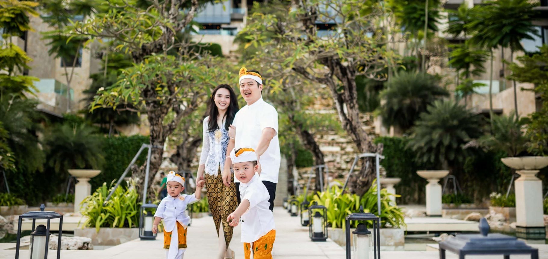 Bali Family Photo Shooting at The Apurva Kempinski Bali